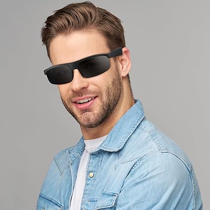 Bluetooth Smart Sunglasses with Built-In Speakers & Mic – Wireless Audio, Hands-Free Calling, UV Protection