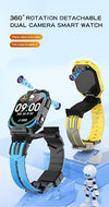 Denx Dual Camera Smart Watch – Fitness Tracker with HD Video, Bluetooth & Health Monitoring