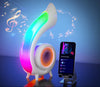 Night Light Bluetooth Speaker – Touch Sensor, Color Changing LED, Wireless Music Lamp