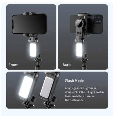 Smart Handheld Gimbal Stabilizer – 3-Axis Bluetooth Gimbal for Smartphone & Action Camera