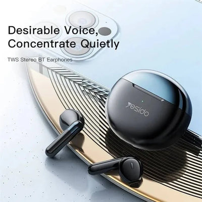 Sound Sphere Wireless Earbuds – Deep Bass, Noise Cancelling, Bluetooth 5.3