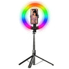 Adjustable Tripod Ring Light with Phone Holder – LED Dimmable Light for Photography, Makeup, Video & Live Streaming